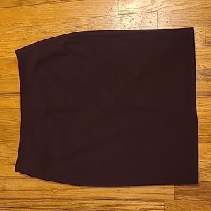 Alfani Women's Size 8 Burgundy Skirt